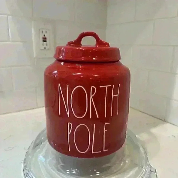 Rae Dunn Other - Rae Dunn “North Pole” Large Chubby Canister BRAND NEW